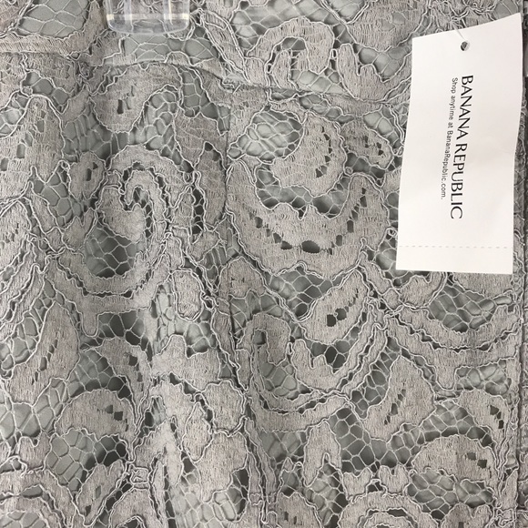 Banana Republic Lace Pencil Skirt NWT - Picture 6 of 9